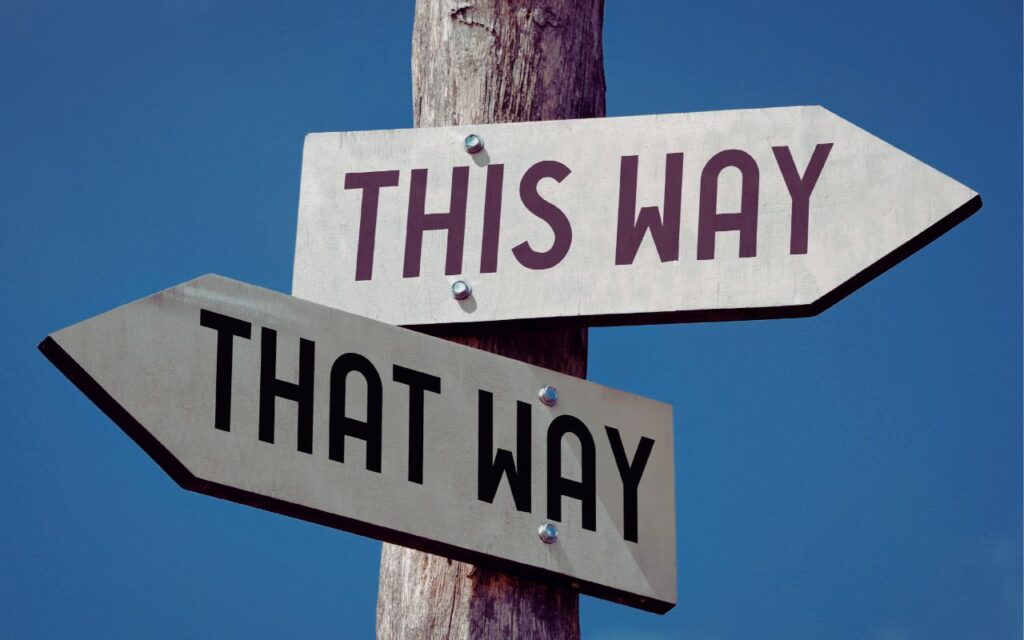 会社の方向性の示し方